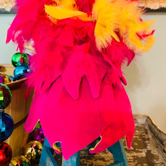 CIRQUE DU SOLEIL KOOZA Feather Hat EUC OS - Picture 2 of 7